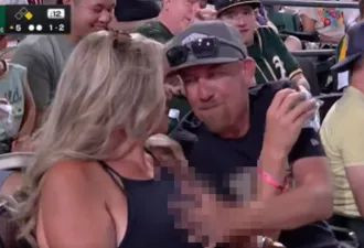 转播惊见“男球迷忘情揉奶”！MLB导播急卡画面