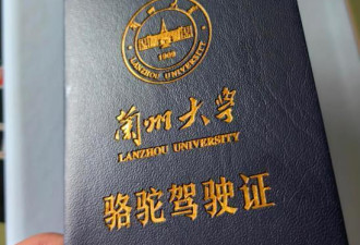 #学生持证骑骆驼上学#网络爆红!兰州大学回应