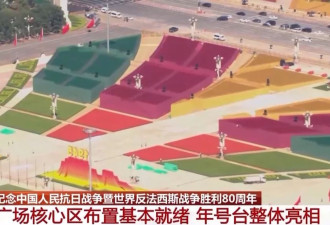 年号台整体亮相！天安门广场布置就绪，观礼包...