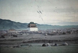 罕见彩照：1913年正闹独立的蒙古