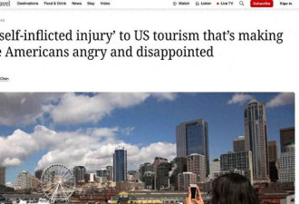 CNN: 前所未见 美国旅游业大跌 失去吸引力