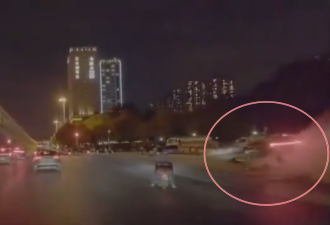 广州曝献忠事件！飙车4公里撞一路 多人倒地不起
