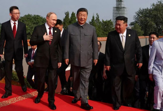 韩议长与金正恩握手对话曝光 普京：要转达讯息吗？