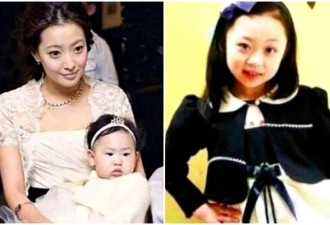 金喜善15岁女儿首晒高清正面照，“最丑星二代”逆袭