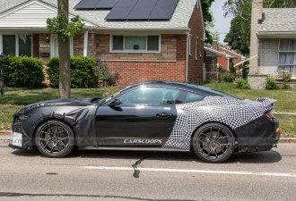 福特野马GT500有望回归 原型车谍照已曝光
