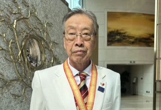 现场观看阅兵仪式之后,日籍老战士遗属代表这样说