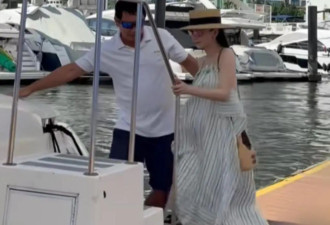郭富城实力宠老婆，包游艇出海游玩！方媛顶孕肚拍美照即将要生了