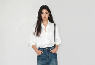 “衬衫+牛仔裤”是早秋的顶流吧！松弛又高级，有大女主气质
