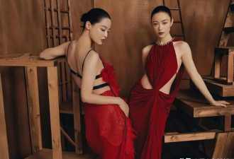 《VOGUE》封面女星站位暴露咖位，杨幂、宋佳站旁边，C位引人瞩目