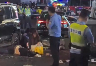 武汉闹市撞人酿7伤 多人浴血倒地 24岁男司机被捕