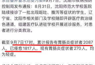 沈师大这事儿，怎么不等2087人都痊愈了再报道？