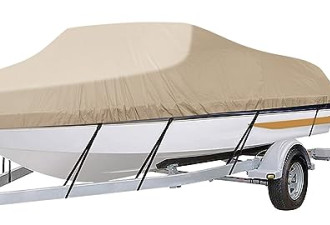 8.1 折, Boat Cover,16'-18.5' Fits V-Hull, Fishing Boat