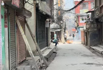 尼泊尔动乱亲历者：暴力已过度 整个城市笼罩愤怒