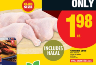 本周特价：羊腿$4.99 10lb土豆$1.5 牛奶$5 30颗鸡蛋$8.49