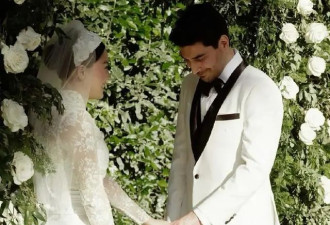 恭喜!港知名星二代和外籍男友结婚，晒唯美婚纱照