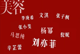 11位女星同框照,刘亦菲绝对C位,站位背后,原来藏了这么多东西