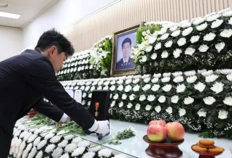 韩海警为救中国老人殉职 李在明向其授勋 中使馆哀悼