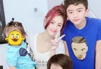张柏芝三胎儿子公开现身,父子俩笑得灿烂,生父是谁?