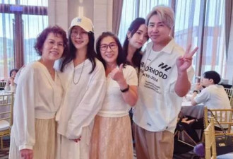 欧弟为三女儿办周岁宴,林志颖道贺!现任老婆首曝光