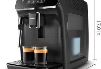 限时5.3折，Philips Fully Automatic Espresso Machine