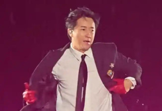 韩庚演唱会被嘲吃相难看：身材像黄渤 跳不动了