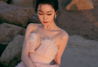 36岁宋轶美出新高度！一袭粉纱裙温柔又高级，美得像梦中女神