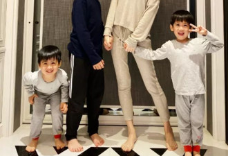 林志颖妻子晒180大儿子，首次回应10年不让Kimi露脸