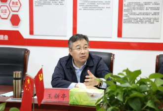 涉嫌严重违纪违法！王新亭主动投案,此前曾被处分