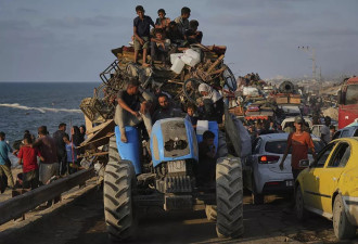 “地狱就在加沙”：百万加沙人的生死逃亡