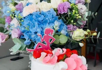 张晋为老婆庆生，52岁蔡少芬染红发越来越年轻，三个孩子都像爸爸