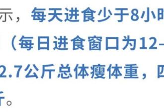 再添新证！16+8轻断食翻车