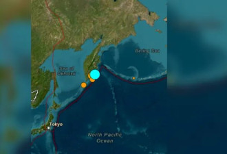 惊人影片：25连震狂袭俄 “最大规模7.8”