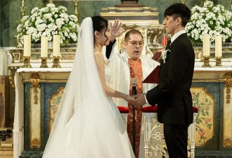 佛系婚礼 新人中途休息5小时 吃赛百味午睡再继续