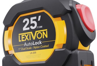 5.3 折，LEXIVON 25Ft/7.5m AutoLock 量尺