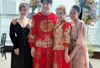 恭喜！TVB前人气女星举办婚礼，神秘老公终于...