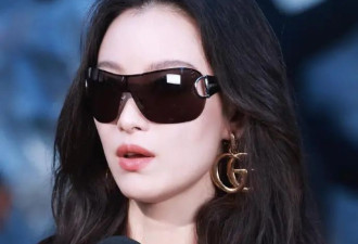 倪妮黑丝造型亮相时装周，网友惊呼：“生图杀手”
