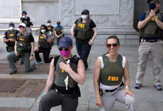 FBI解雇15名探员 涉以单膝跪地应对弗洛伊德集会