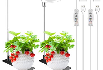 8.8 折，植物灯，48个LED全光谱 x 2