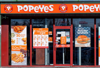 惊曝！Popeyes多伦多13家分店突遭关停，加盟商被撤销资格