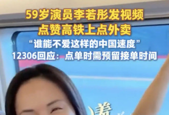 李若彤乘坐高铁出行直呼“稳定性太牛了”：谁能不爱这样的中国速度