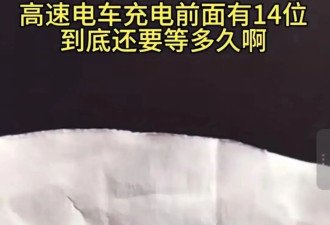 高速抢电 “睡醒一觉了，还没轮到我”
