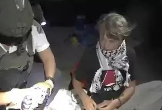 突发：正在船上的“环保少女”，被以军扣押