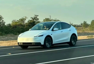 廉价版特斯拉Model Y无伪装谍照