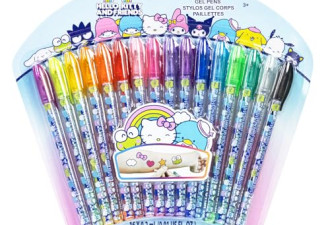 8.8 折, Hello Kitty &amp; Friends, Glitter Art Pen套装可画于皮肤