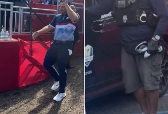 纽约华裔"全副武装"扮川普保安! 被捕后身份起底