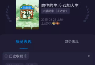 《向往》收视跌破0.3！黄磊装松弛被看穿