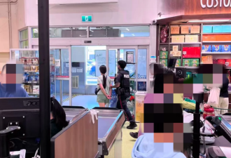 万锦Warden大统华一年轻女子被逮捕了：小偷偷店里的东西？