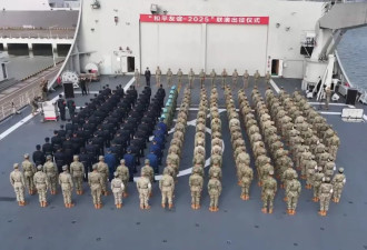 现场画面曝光 中方参加联合演习部队出征马来西亚