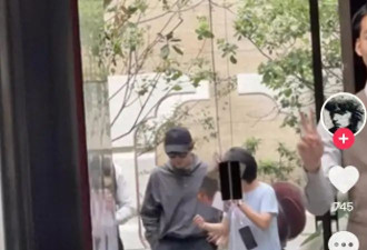 胡歌上海买房被偶遇 头顶秃了一大片 老婆陪同 长相普通
