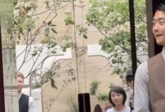 胡歌上海买房被偶遇 头顶秃了一大片 老婆陪同 长相普通